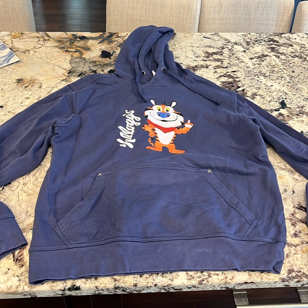 Kelloggs, Tony tiger sweatshirt size medium